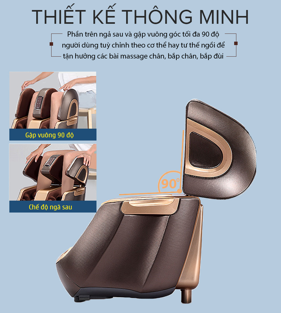 Máy massage chân thông minh 4D OKACHI JP-988 Plus